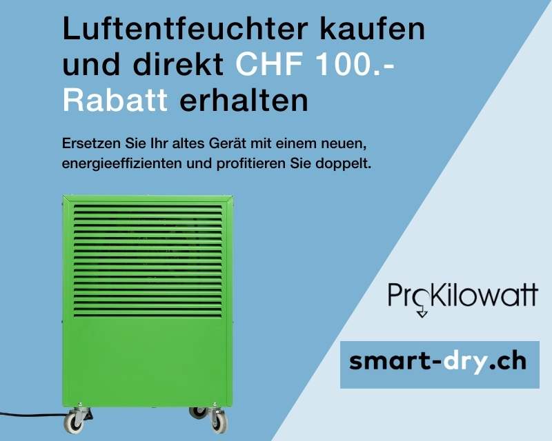 Luftentfeuchter Shop smart-dry ProKilowatt
